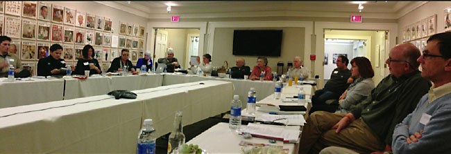 Meeting at Rockwell Museum 2013